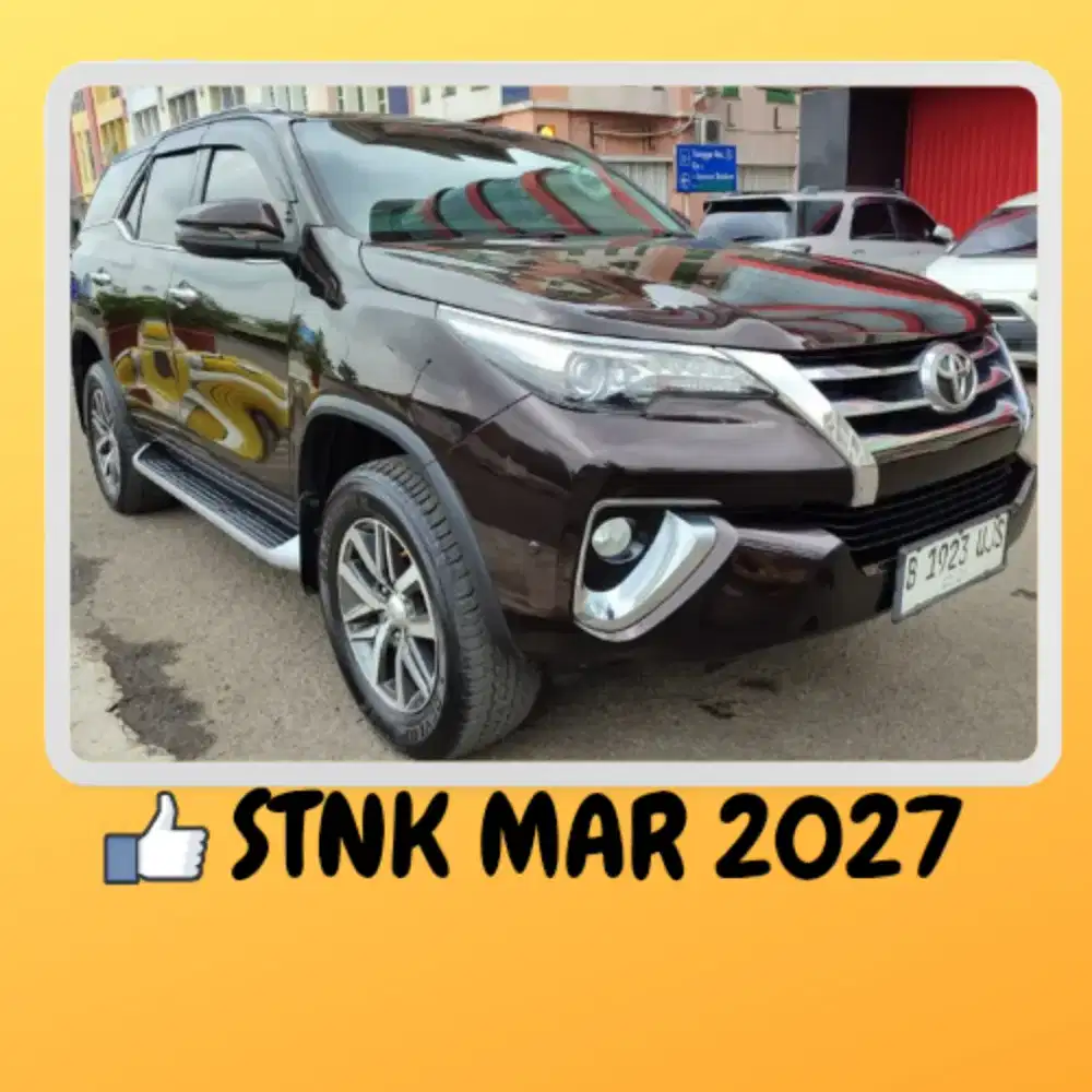 Fortuner 2.4 VRZ Dsl AT19 MAR'27 Toyota VRZ Diesel 4x2 Matic 2019 2018