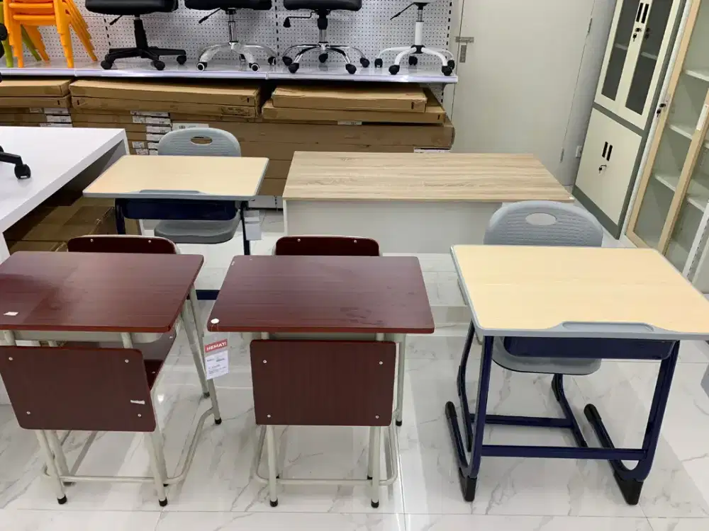 Kursi meja set sekolah