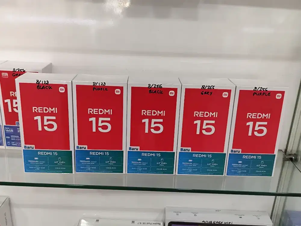 Redmi 15 New,PROMO TERMURAH,FREE TUMBLER,Bisa COD