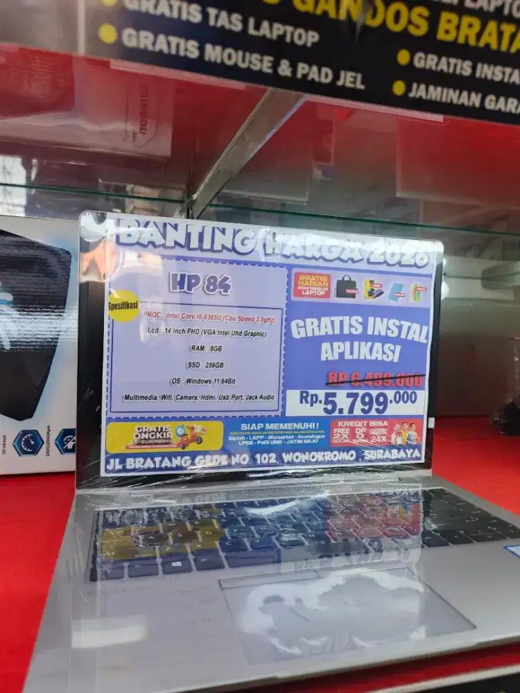 HP Elitbook 84 cicilan tanpa DP free 2x angsuran