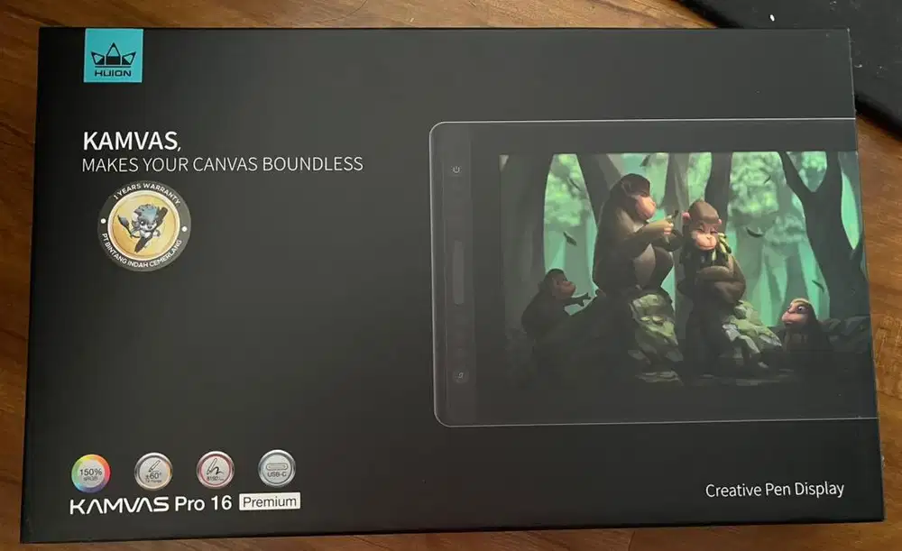 Huion Kamvas Pro 16 Premium