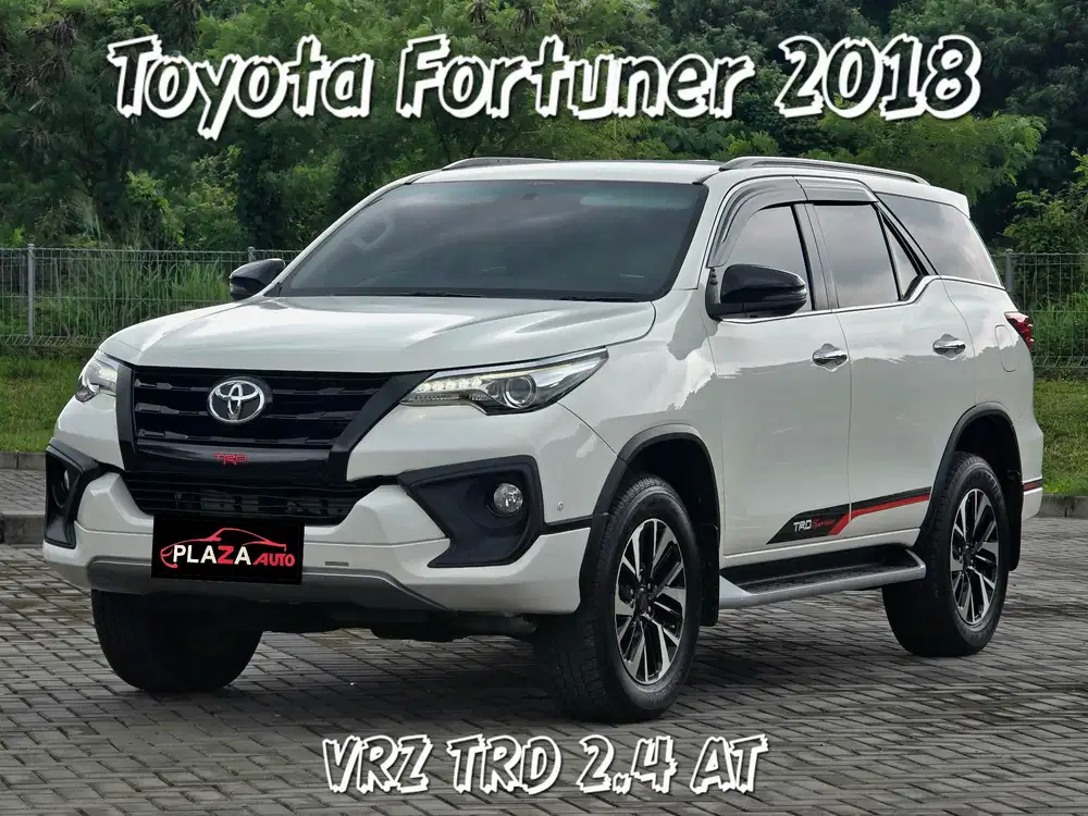 Toyota Fortuner 2018
VRZ TRD 2.4 Automatic
Diesel (TDP 24 juta)