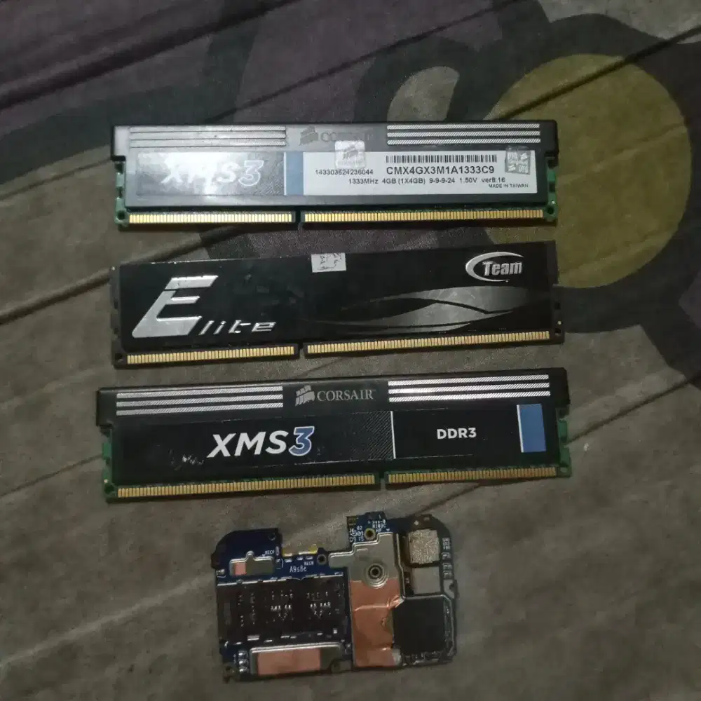 Hp leptop PS ram HDD