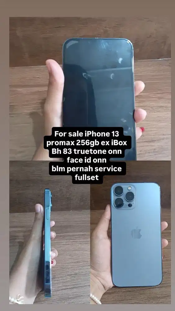 For sale iphone 13promax 256gb ibox