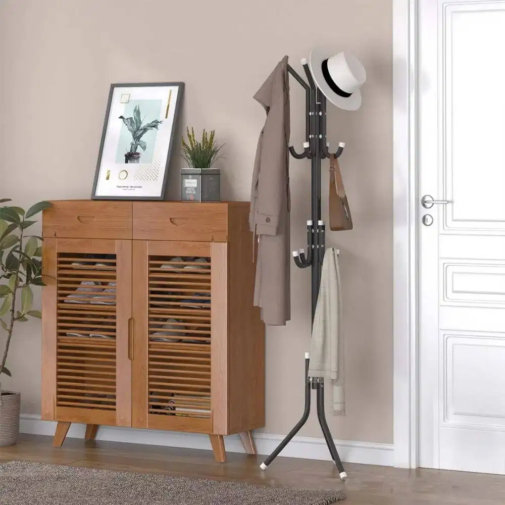 Stand Hanger Gantungan Baju Tas Topi / Coat Rack