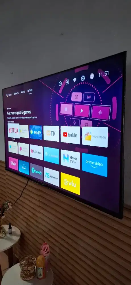 Aqua tv 50 inci google tv