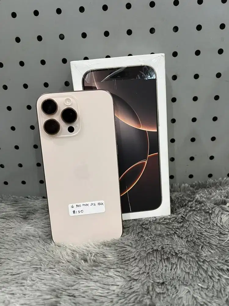 Iphone 16 pro max 256 gb ibox garansi on