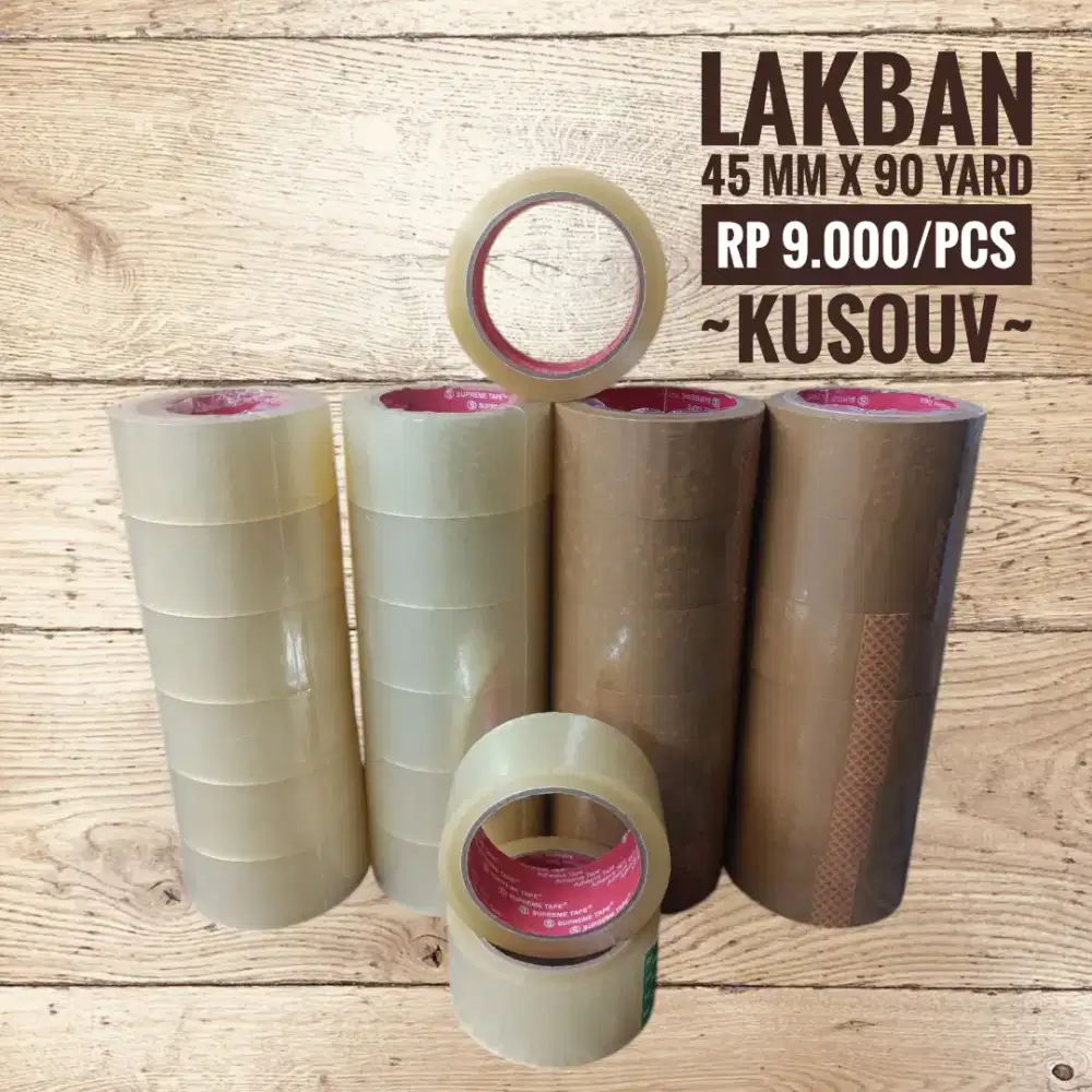 Lakban Bening/Lakban Coklat/Lakban Olshop