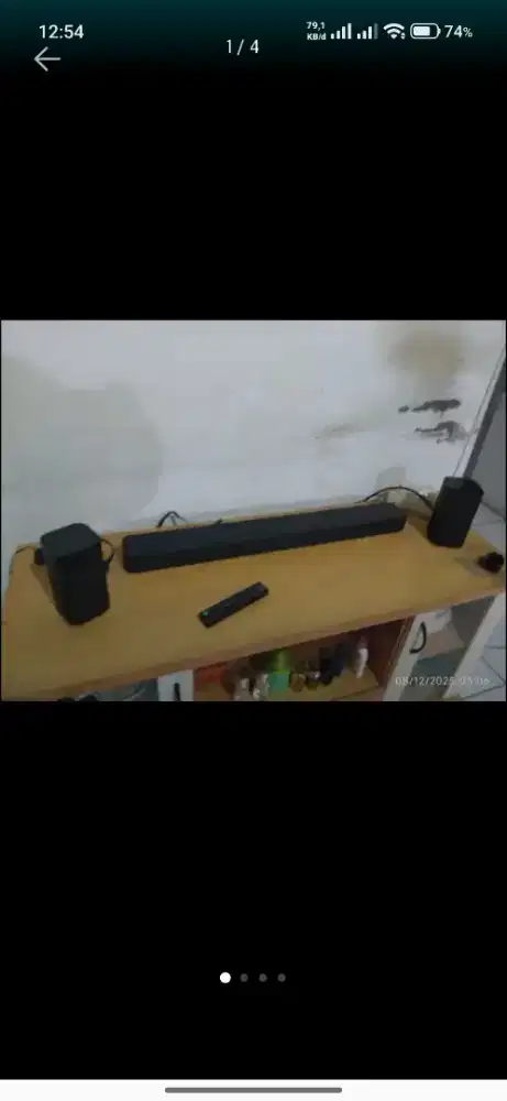 Samsung sound bar plus sub woofer