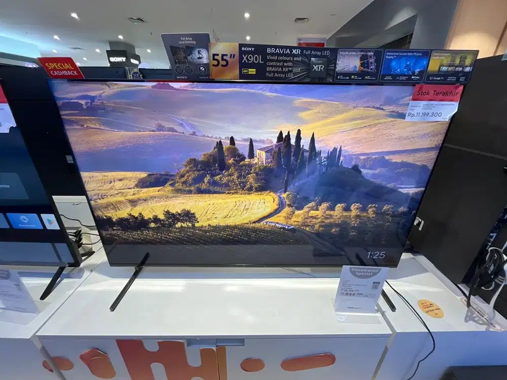 TV SONY LED SMART 4K 55 INCH XR-55X90L (bisa cicilan 0%)