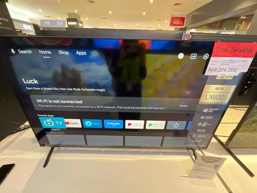 TV PANASONIC LED SMART 4K 55 Inch (bisa cicilan 0%)