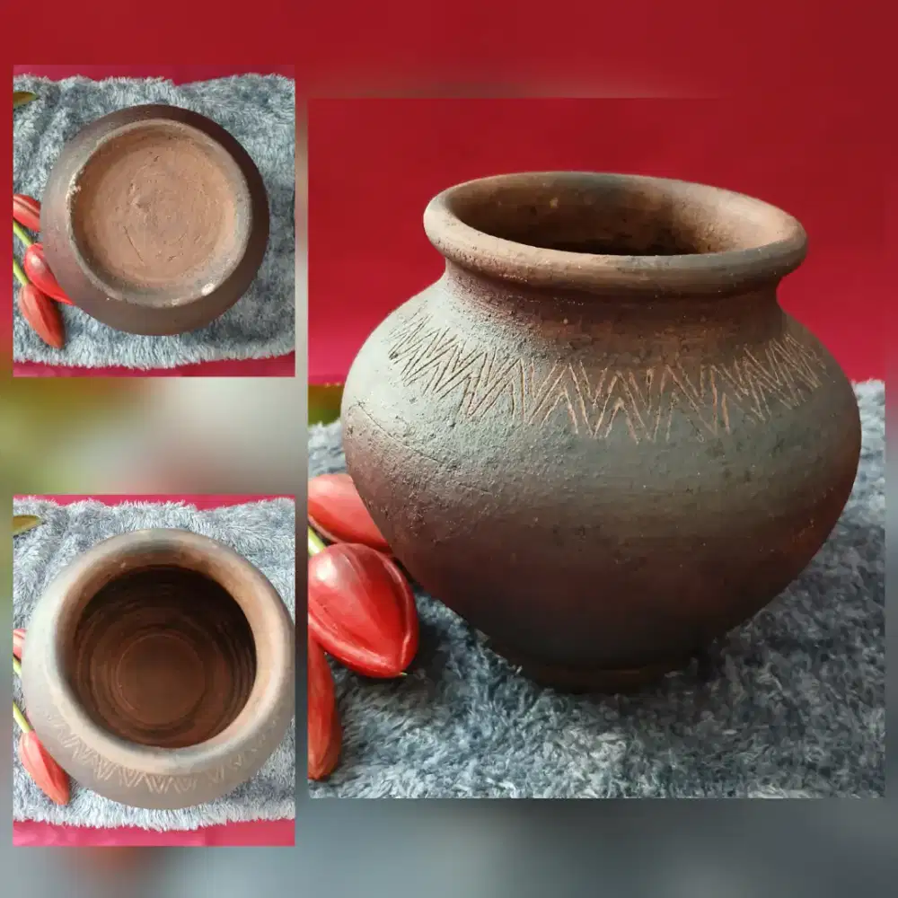 Koleksi kendi mini keramik antik