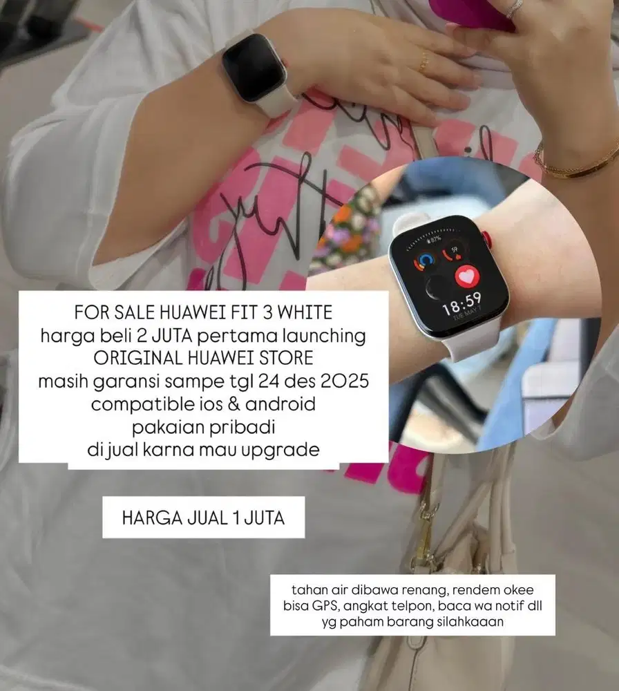 HUAWEI WATCH 3 SILVER