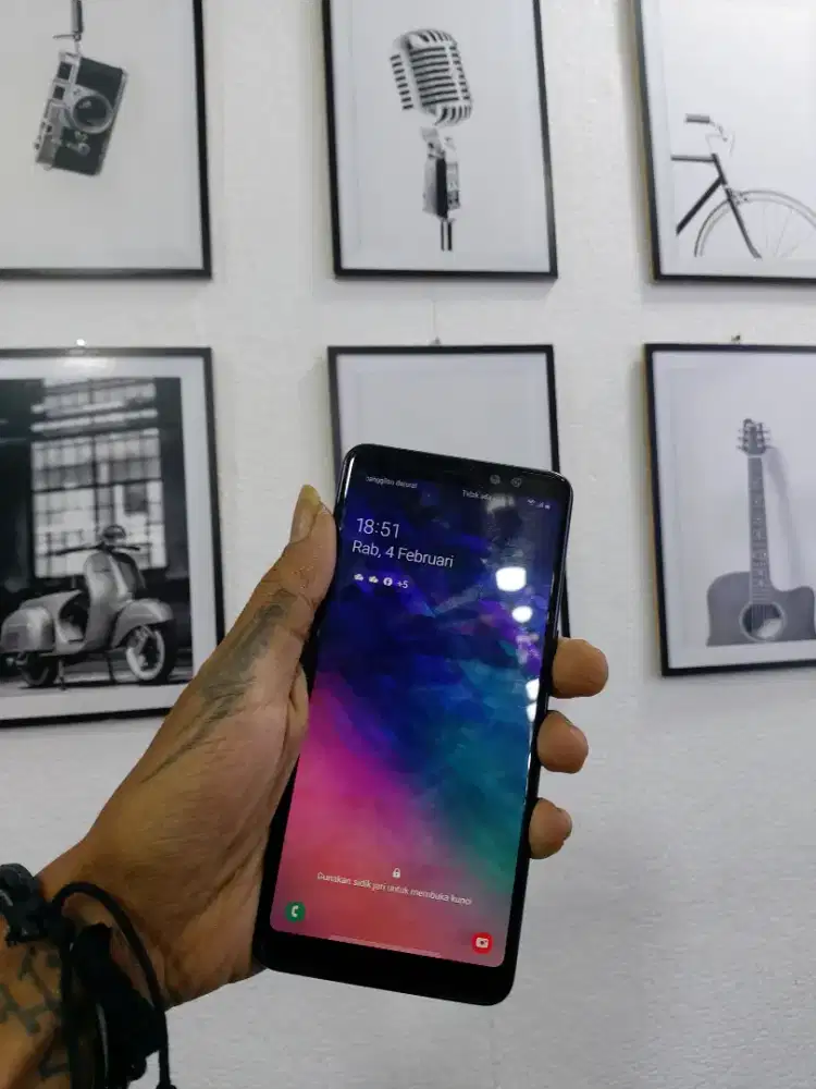 Samsung A8 plus mulus 6/64 resmi