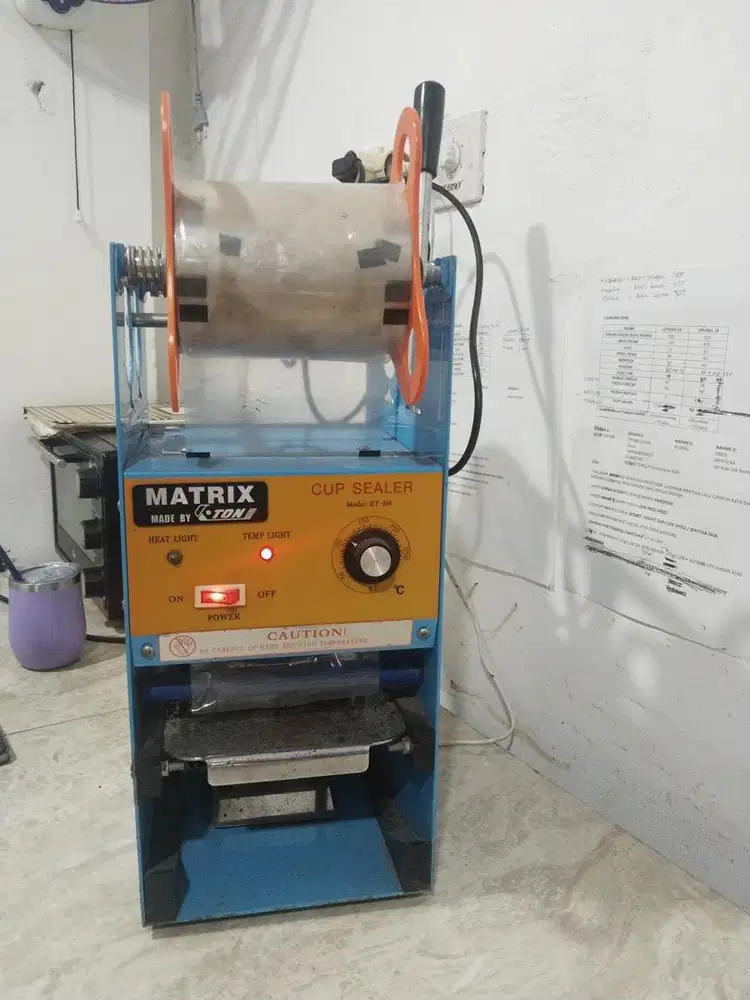 Cup sealer merk matrix