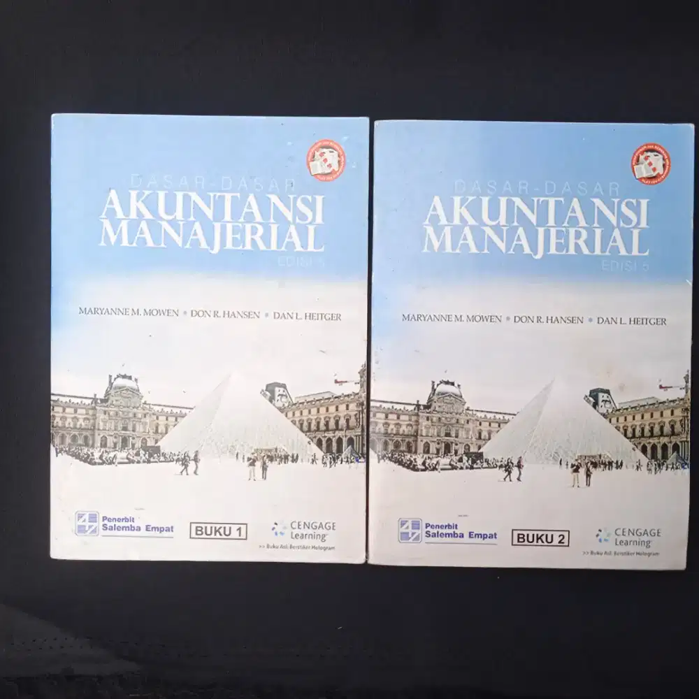 Preloved 2 Buku Dasar-Dasar Akuntansi Manajerial Edisi 5