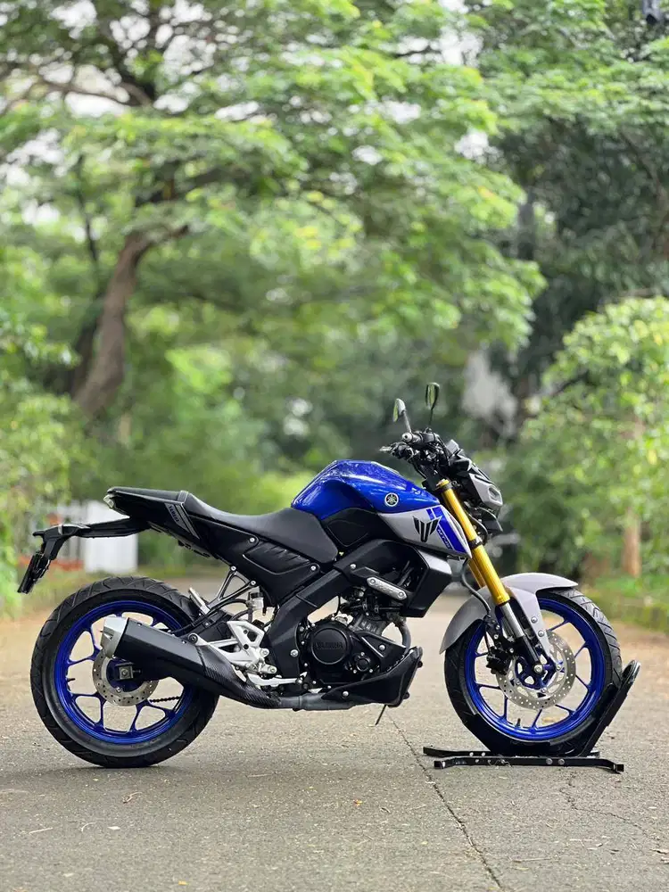 YAMAHA MT15 2021 BIRU KM LOW PAJAK PANJANG LIKE NEW