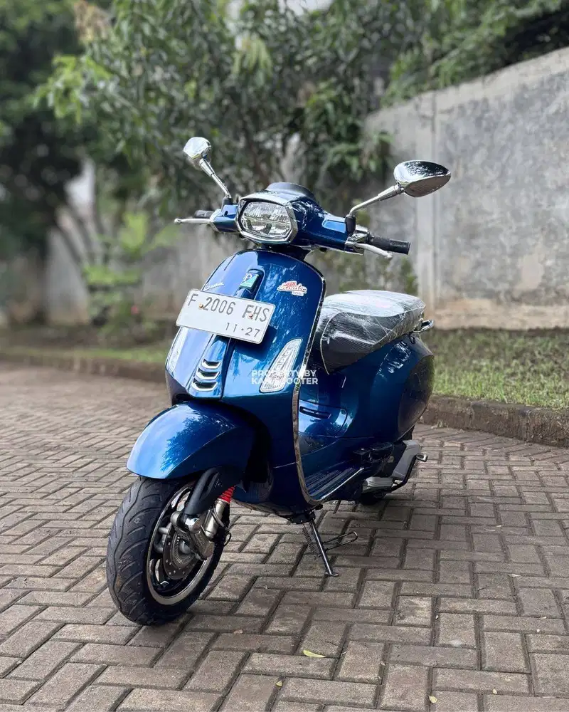 JUAL MURAH VESPA SPRINT 150 IGET ABS FACELIFT 2022 MULUS