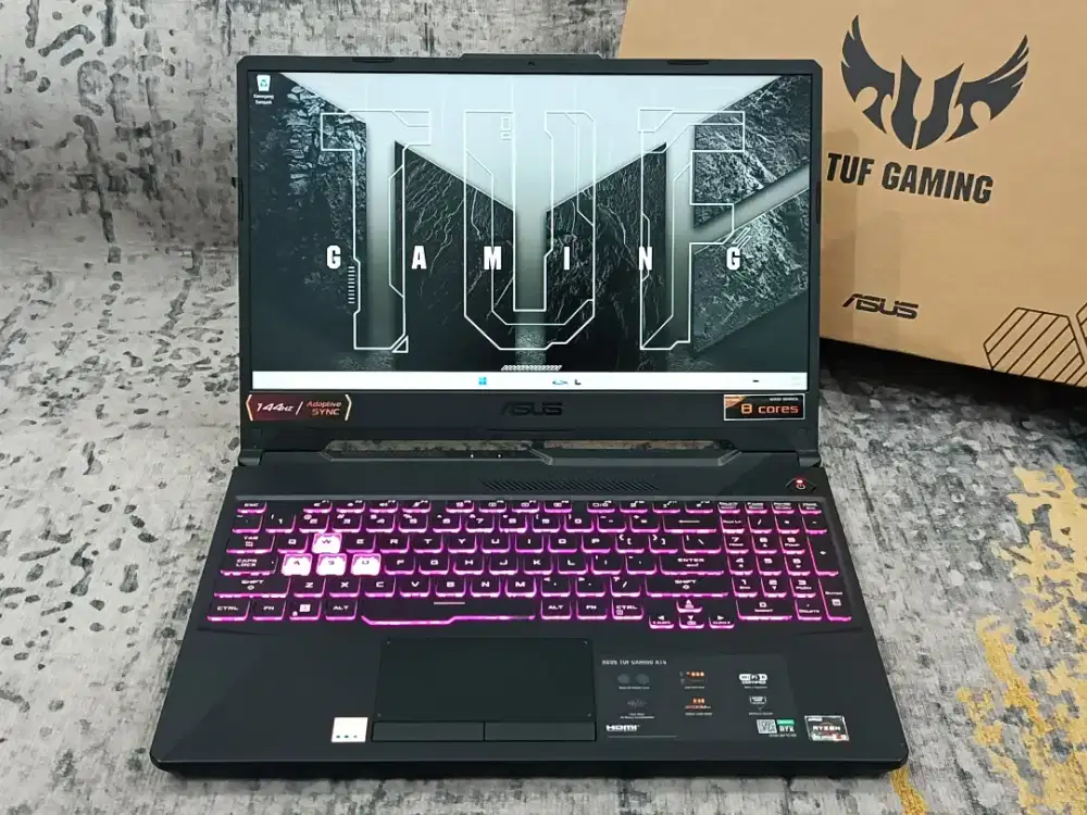 Asus TUF A15 Ryzen 9-5900HX 16GB 512GB RTX 3060 6GB 144Hz Fulset