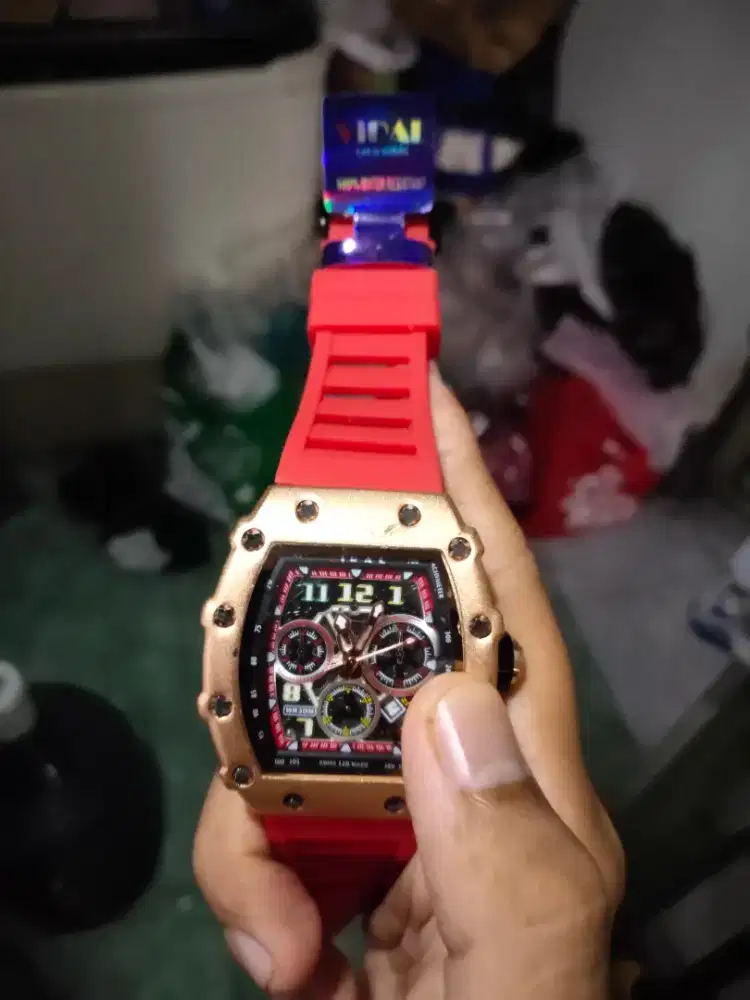 Di jual jam cowok merk viral anti air water resist