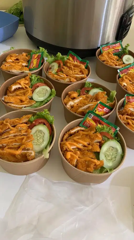 Nasi berkah Ramadhan Rice bowl Chicken Katsu