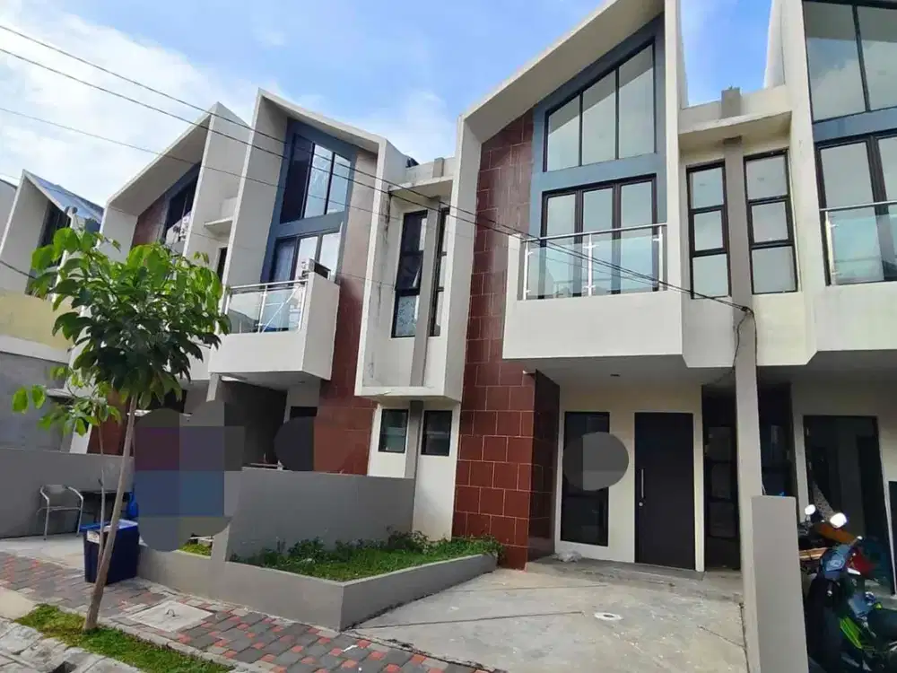 jual rugi , over kredit rumah dua lantai selangkah bandara soekarno hatta