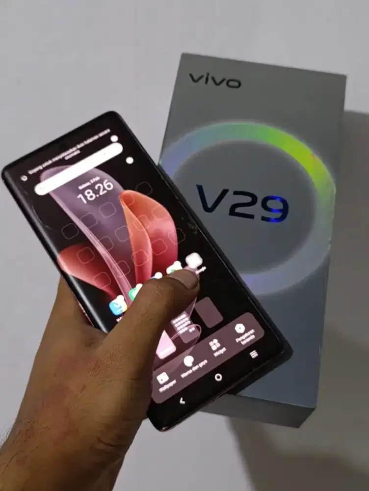 Vivo v29 5G 8/256gb lengkap
