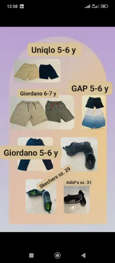 Preloved anak msh bagus