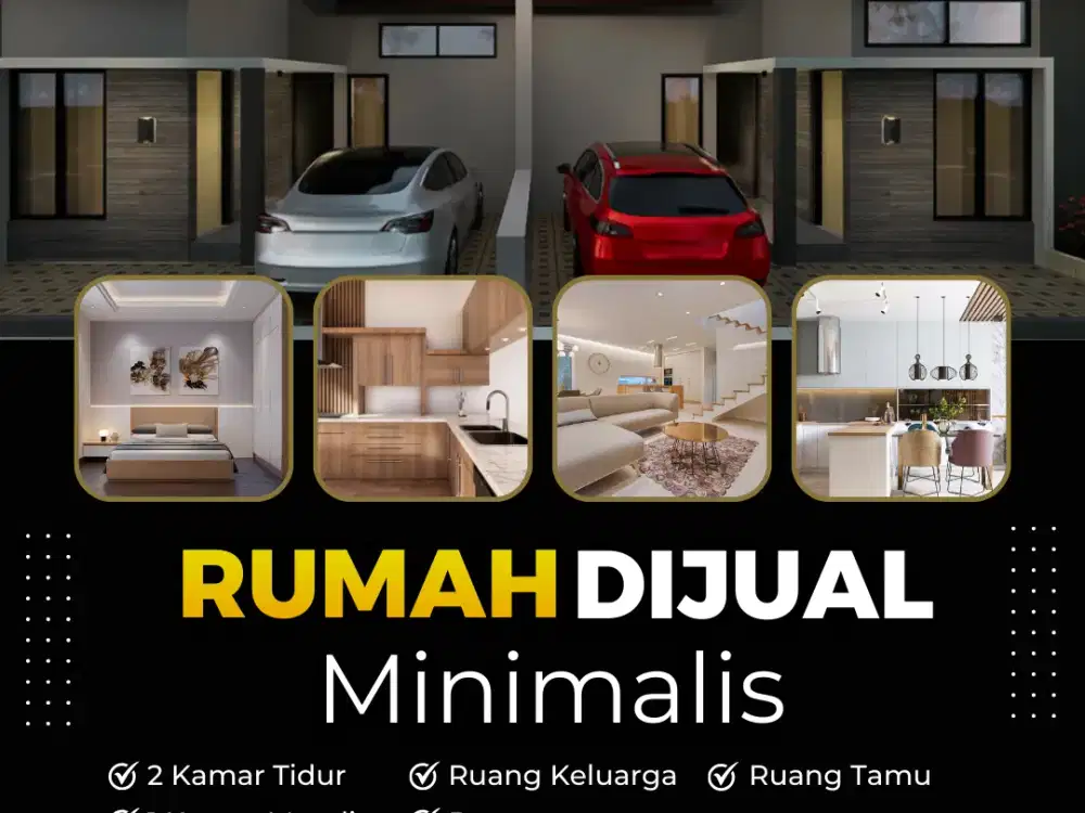 Jual Cepat Rumah SHM – Area Strategis Dekat GOR Ken Arok & UT