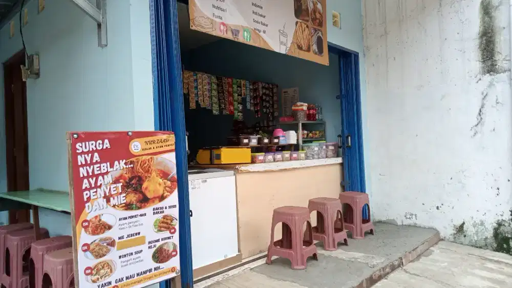 Perabotan usaha/warung