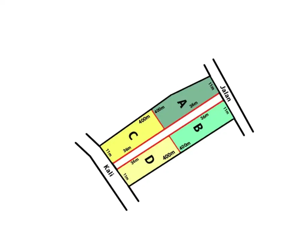 DIJUAL 4 UNIT KAVELING MURAH AREA SUKORINI, MANISRENGGO
