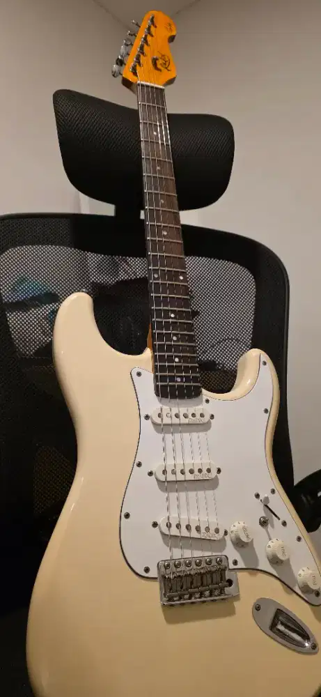 Jual Gitar Stratocaster Radix | Radix White Mojo