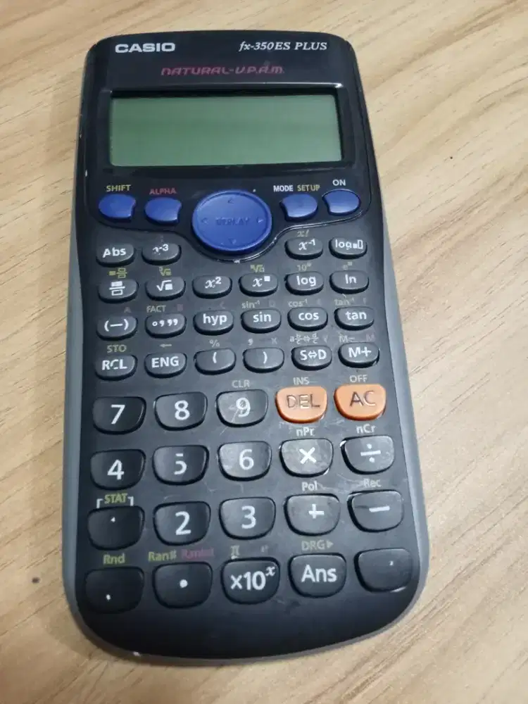 Calculator CASIO FX-350ES Plus,
Bagus Normal, COD Cijantung Dsk