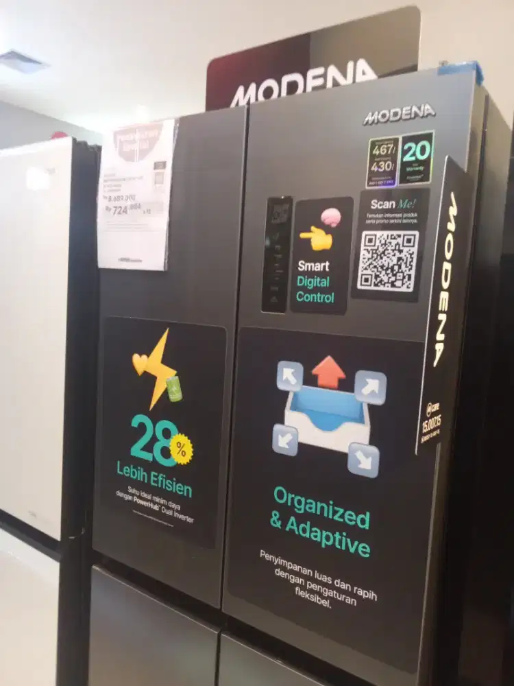 Kulkas modena Multi Door (Bisa Cicilan)