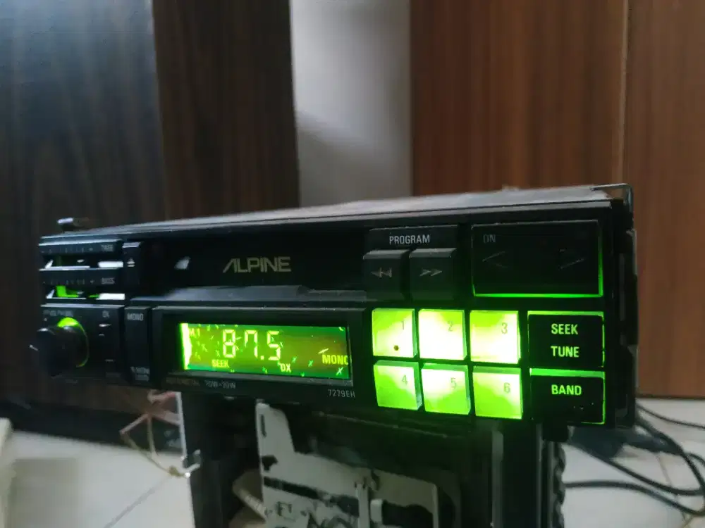 Tape head unit alpine becker roadstar blaupunkt jadul vintage