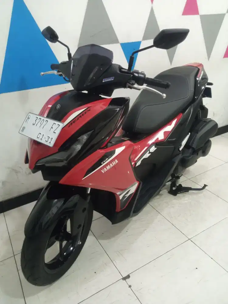 Aerox Alpha 2025 merah hitam