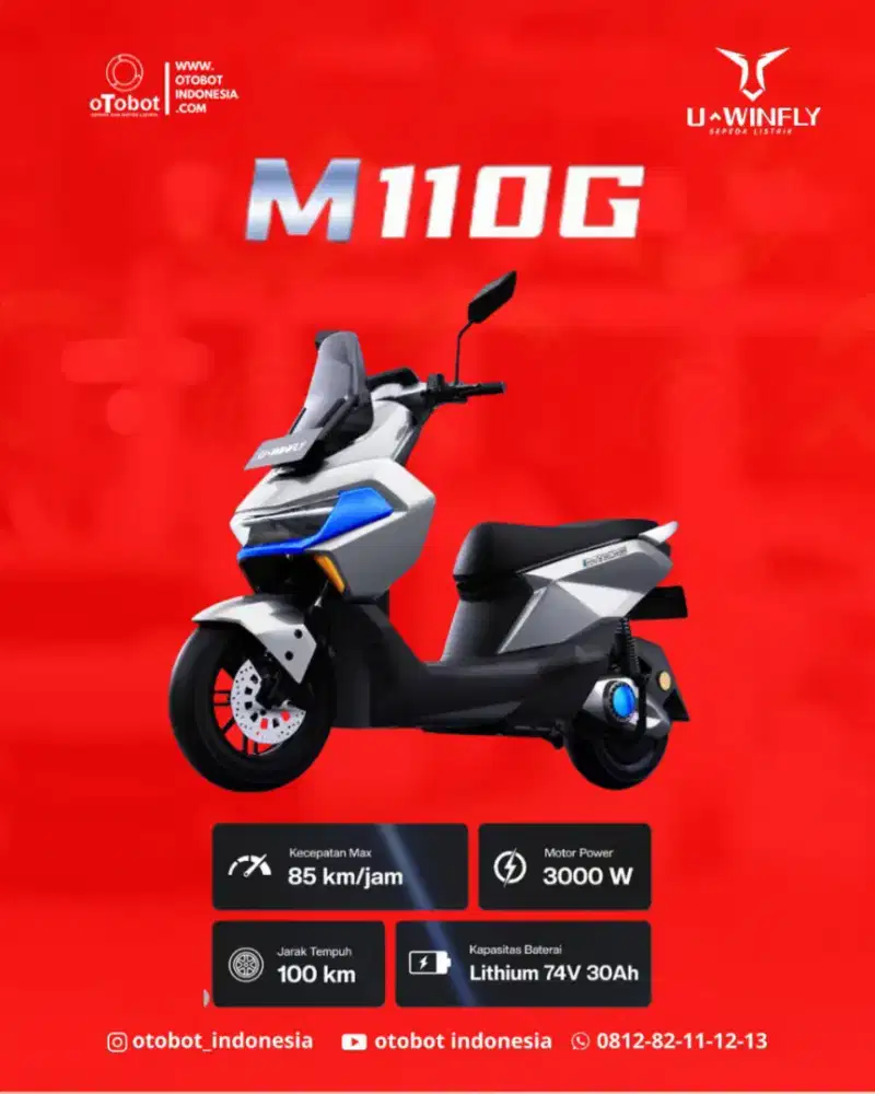 SEPEDA MOTOR LISTRIK M110G
