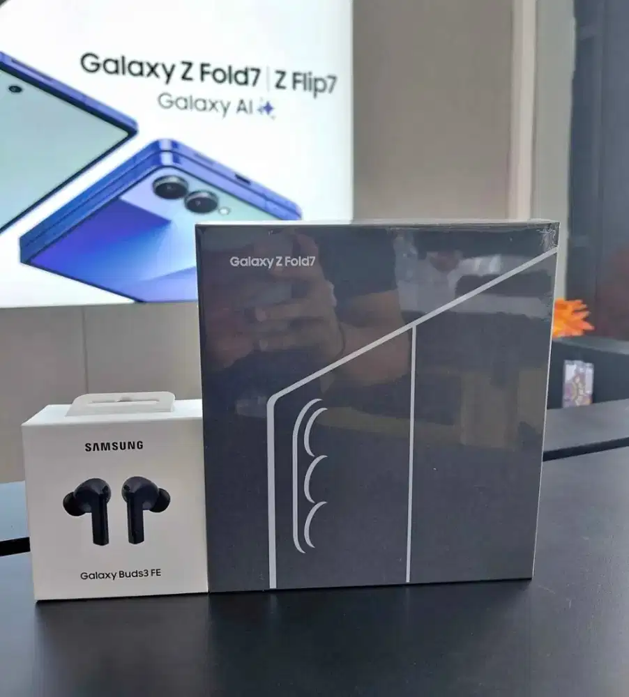 SAMSUNG ZFOLD 7 12/512GB BERGARANSI RESMI BONUS BUDS 3