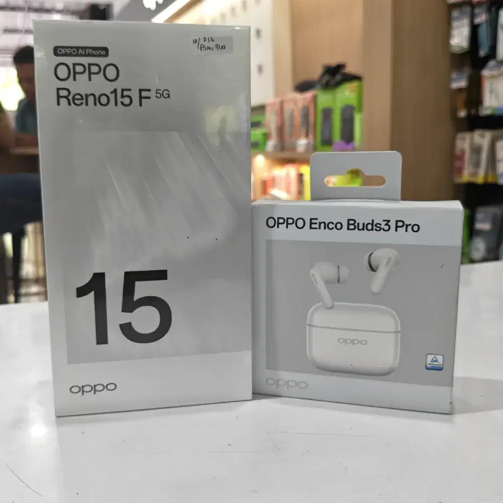OPPO RENO 15 F 5G KELUARAN TERBARU GARANSI RESMII