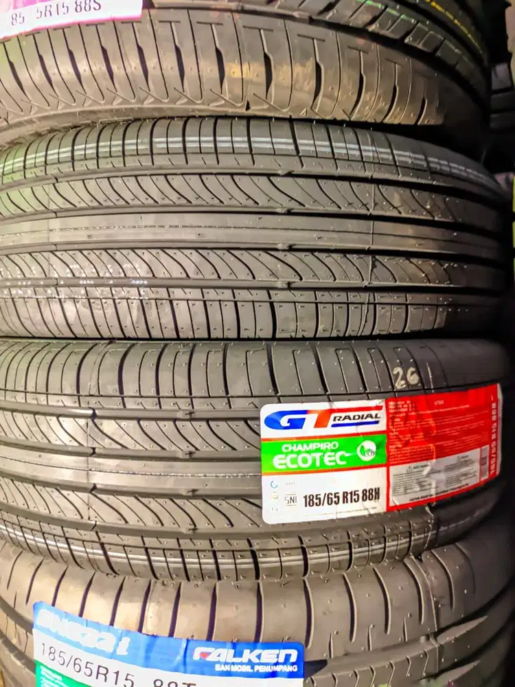 Ban Baru GT Ecotec 185 65 15 Tahun Produksi 2025
