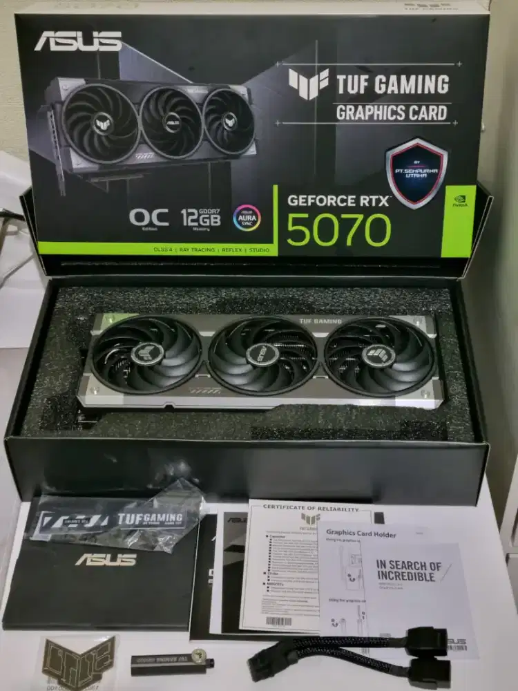 RTX 5070 Tuf Gaming. Mulus like new