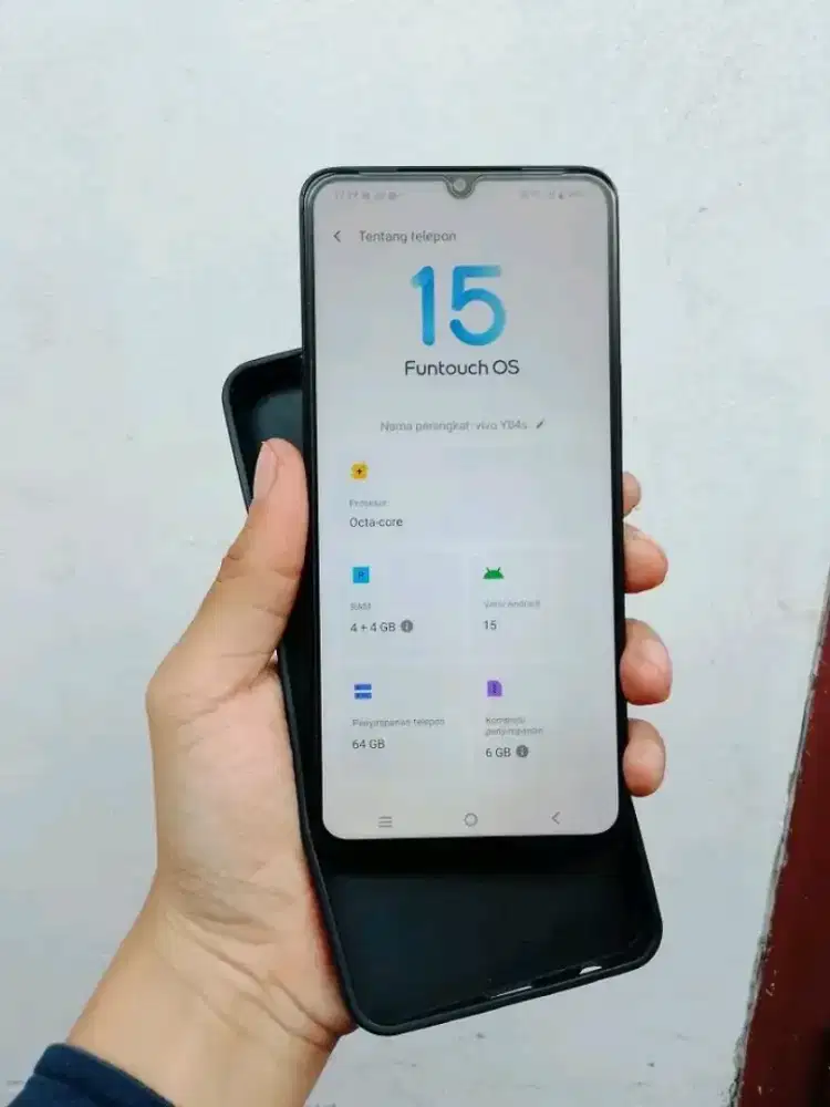 Vivo Y04s 4+4/64GB Baterai 6000mAh