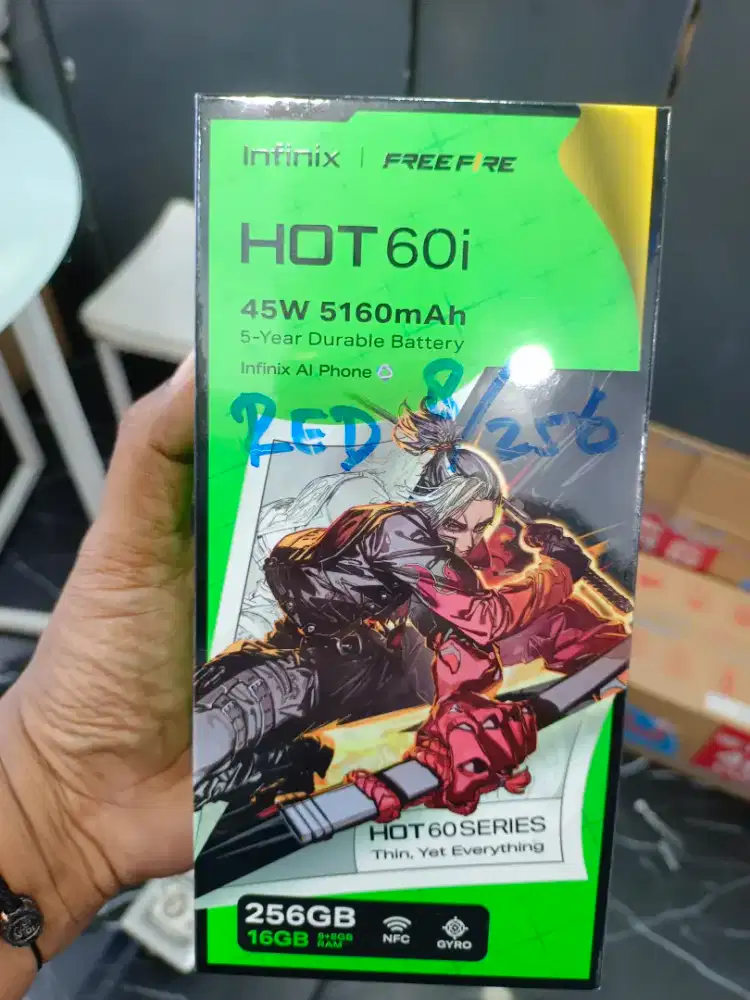 Infinix hot 60i 8/256