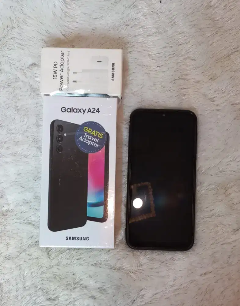 Jual Samsung A24 Black Lengkap