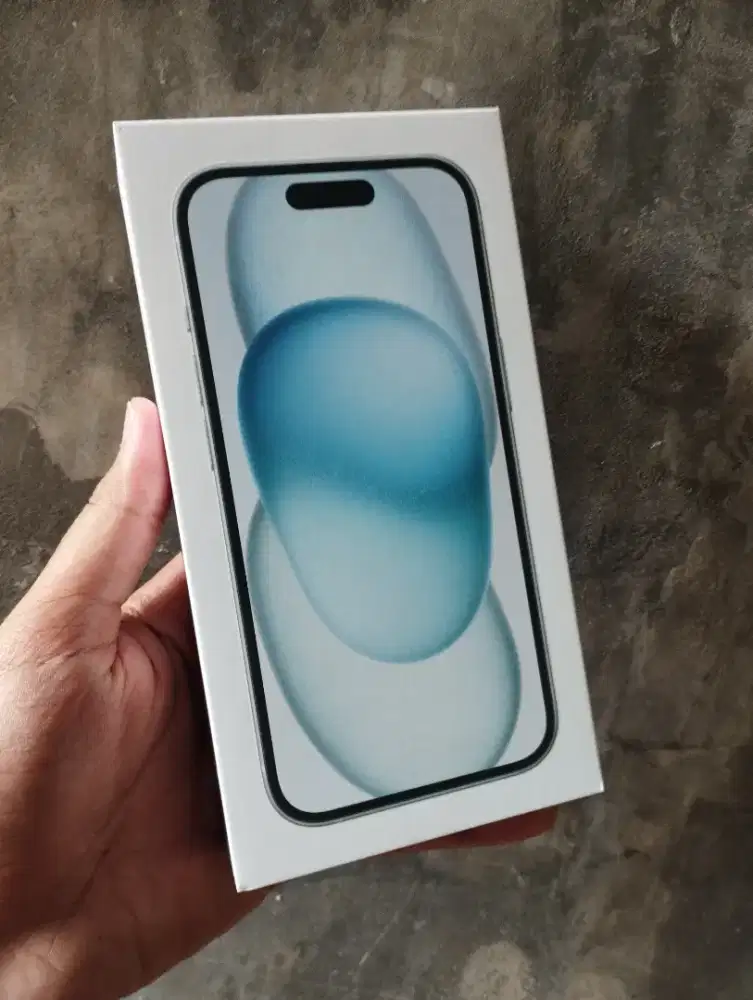 iPhone 15 128 resmi segel kondisi baru