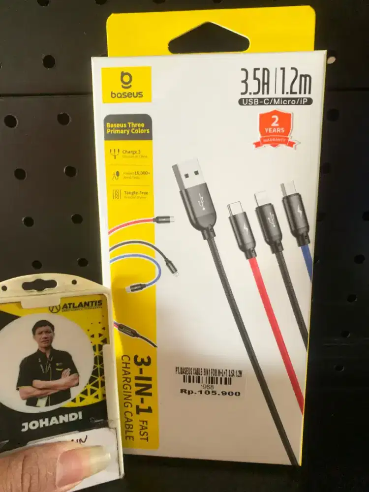 Basdus cable 3 in 1 for m+l+t 3,5A