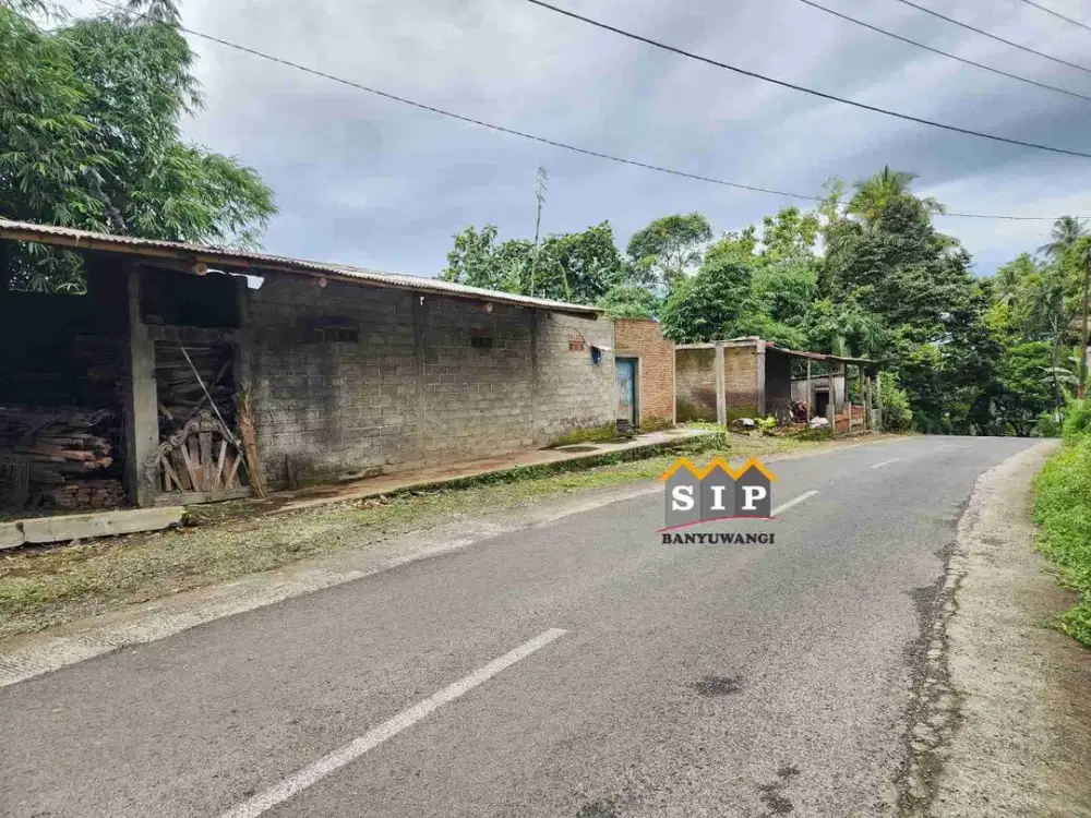 Dijual Tanah dan Bangunan di Kampunganyar, Glagah Banyuwangi