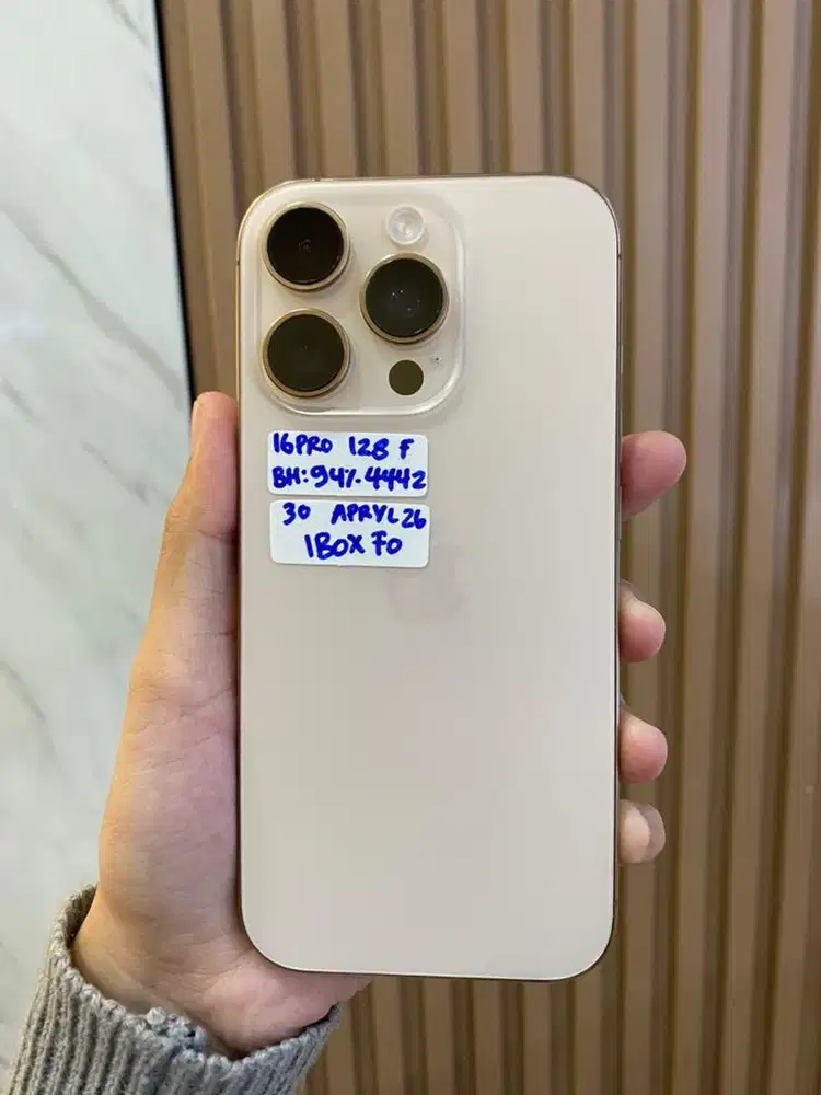 Iphone 16 pro 128 second ibox