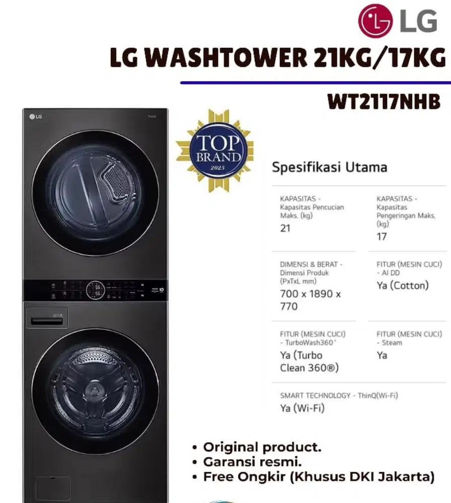 Dijual Segel Baru AC, Mesin Cuci, Kulkas, Robit vacum