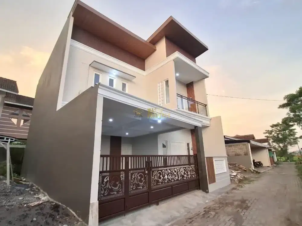 RUMAH 2 LANTAI SEMI FURNISH AKSES MUDAH DEKAT RINGROAD MAGUWO